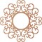 Ekena Millwork Reims Wood Fretwork Pierced Ceiling Medallion, Cherry, 36"OD x 13 3/4"ID x 1/4"T CMWP36X36X0250RECH - alternate 2